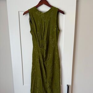 Zara Dress Green Floral
